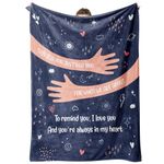 Craftique Gifts for Him Her, I Love You Gifts for Women Men, Anniversary Blanket Gifts for Wife Husband Boyfriend Girlfriend, Thinking of You Gifts, Birthday Gifts for Son Friend Bestie, 60" * 50"