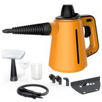 Portable Steam Cleaner,The Home Mini Hand Held Multi Purpose Steamer,Multifunctional Handheld Steam Cleaner 10 Attachments Stain Removal,Curtains,Car,Kitchen Tops & Much More