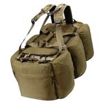 Heavy Duty Military Duffle Bag Large Size Gear Bag, Army Tactical Duffle Bag For Men, tan, large, Duffel Backpacks