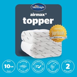 Silentnight Airmax 1000 King Mattress Topper – Extra Deep Comfort