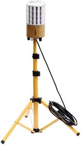 MeFard 100w Projecteur de Chantier sur Trépied,12000 lumens, Lumière à 360 degrés.Utile pour l'entrepreneur et la famille. Également utilisé pour un événement extérieur/Party