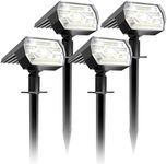 Solar Spotlights Outdoor 4 Pack, 86