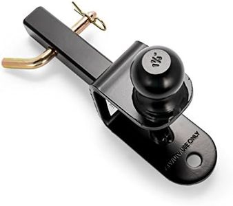 ATV/UTV Mount with Hitch Ball and Winch Strap Loop (1 7/8" Ball, 1 1/4" Shank) (66026)