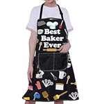 CMNIM Funny Baking Aprons for Women