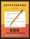 Cryptogram Puzzle Book For Adults W