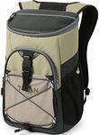 Titan by Arctic Zone Deep Freeze Backpack Cooler - 24 Can Cooler Bag Insulation, Moss