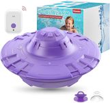 Pool Alarm, Floating Pool Safety Alarms for Inground & Above Ground Pools – Loud 110dB Alert, Adjustable Sensitivity, Protection for Kids & Pets (Purple)