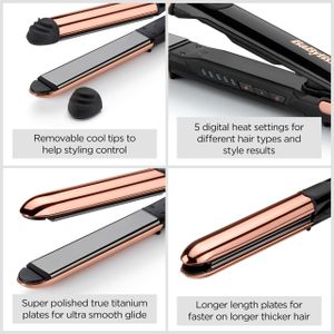 BaByliss Brilliance Hair Straighteners – Salon-Quality Styling Tool