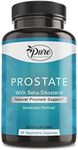 Pure By Nature Beta Sitosterol Supplement, Prostate Support Capsules for Men with Zinc, May Help with Frequent Urination & May Support Good Sleep, 90 Capsules