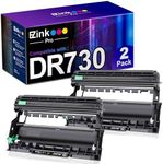 E-Z Ink Pro Compatible DR730 Drum Unit Replacement for Brother DR730 DR 730 Compatible with HL-L2350DW HL-L2395DW HL-L2390DW HL-L2370DWXL MFC-L2750DW MFC-L2710DW DCP-L2550DW Printer (2 Drum)