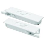 Prime-Line Products F 2749 Vinyl Window Tilt Latch, 1 Pair, White