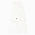 HALO Sleepsack Micro-Fleece Swaddle, Cream, Small