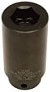 Lisle 77070 24mm Heavy Impact Socket , Black