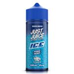 Just Juice 70/30 Vape Liquid with No Nicotine, 100ml 0mg Pure Mint Ice Vape Juice, No Nicotine E liquid for E-Cigarette, Nic Free Eliquid, Vaping Liquids, 70VG 30PG