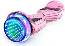 UNI-SUN Hoverboard, Hoverboard for Kids Ages 6-12, 6.5" Flash Wheel Self Balancing Scooter with LED Lights, Pink