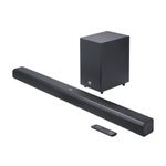 JBL Cinema SB 550 3.1 Channel Soundbar with Wireless Subwoofer and Dolby Audio, 250 W, HDMI ARC and Wireless Bluetooth Streaming, Black