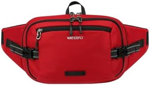 WATERFLY Fanny Pack Waist Bag: 3L Large RFID Anti-Theft for Travel