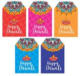 SVM CRAFT® Happy Diwali gift tag colour Happy Diwali Tags Happy Diwali Gift Decoration Tags Diwali Gift Tags for Gift Hamper Diwali Returns Favour Tags Decorative Item Diwali Tags Gift Box- 50 pices