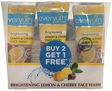 Everyuth Naturals Brightening Lemon & Cherry Face wash 50g free