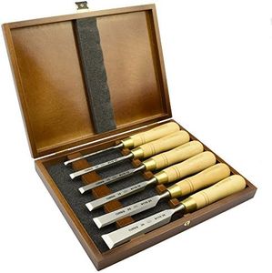 Narex Chisels - 8116 Cabinetmakers Chisel Boxed Set (Natural)