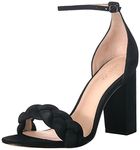 Rachel Zoe Women's Ashton City Heel Heeled Sandal, Black, 6 M US
