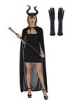 Zac's Alter Ego Fancy Dress/Halloween 4 Piece Evil Witch Set