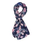 bratkrok Women's Printed Rayon Scarf/Stoles/Shawl Head Scarves For Girls Multicolor (40X80) Inches