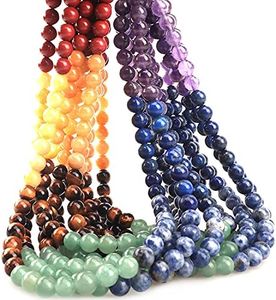 Gorgeous Natural Gemstone Smooth Round Loose Beads 8mm Approxi 15.5 inch for Jewelry Making, Colorful Stone, 6mm