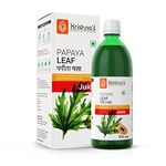 Krishna's Papaya Leaf Juice - 500 ml | Fresh Papaya Leaves| Helps to boost platelets count