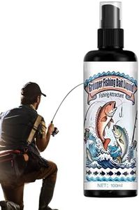 Fish Scent Attractant | 100ml Long-Lasting Spray,Freshwater Fishing Scent Attractant - for Bass Catfish Trout Carp Walleye Pike Lake Pond River Reservoir Saltwater