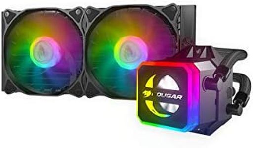 Cougar Helor CPU Liquid Cooling with Addressable RGB, Core Box v2 and a Remote Controller (240)