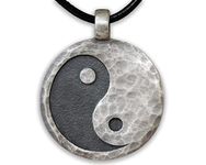 Baldur Jewelry - Yin Yang Necklace Ancient Pendant Jewelry - Yin and Yang Necklaces - Ying Yang Symbol - Yin Yang Necklace for Men Women - Yin Yang Gifts - Ying Yang Jewelry - 925 Silver Necklace