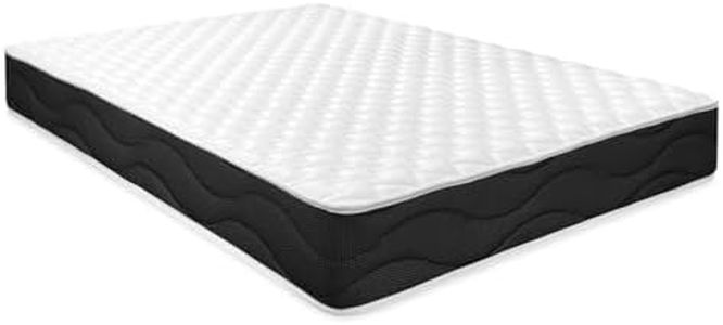 Homey - Colchón Viscoelástico Sleep Pro Reversible (Cara Invierno-Verano) Firmeza-Dureza Media-Alta, Grosor 20cm, Antiácaros, Antibacerias e Hipoalergénico, 135x190