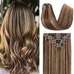 S-noilite Clip in Hair Extensions R