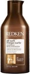 Redken Conditioner for Curly or Frizzy Hair, Invigorates, Tames & Hydrates Dry Hair, with Aloe Vera, All Soft Mega Curls Conditioner, 300 ml