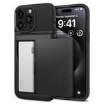 Spigen Slim Armor CS Case Compatible with iPhone 15 Pro - Black