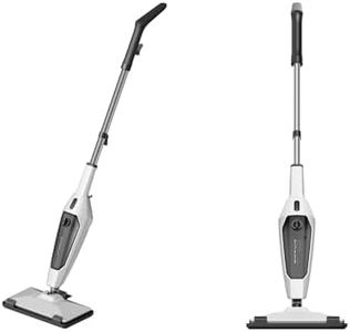 PEEH Steam Mop for Floor Cleaning, 12 in 1 Handheld Steam Cleaner for Home, Floor Steamer for Hardwood Windows Tile Laminate Shutter & Clothes with Attachments (Grey)