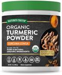 Nature's Truth Organic Turmeric Supplement Powder | 7 oz | Pure & Natural Turmeric Ingredients | Vegan, Non-GMO & Gluten Free Formula