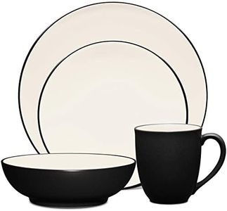 Noritake Colorwave 4-Piece Place Setting, Service for 1 graphite-8034-04G