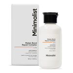 Minimalist Maleic Bond Repair Complex 3.5% Hair Shampoo with Ceramide, Coconut oil & Betaine | For Damaged & Frizzy Hair | For Women & Men | For All Hair Types | 100 ml (Pack of 1)