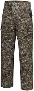 BASSDASH Invis Men’s Stretch Hunting Pants Water Resistant Camo Fishing Pant