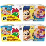 Cereal Bundle Consisting of Kellogg's 8 Variety Packs 196g (2 Pack)