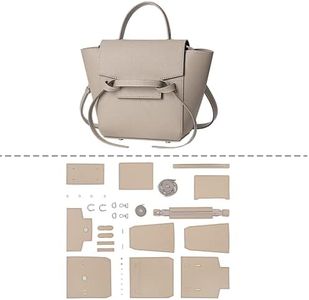 POPSEWING DIY Leather Bag Kit, Designer Belt Bag for Women, DIY Shoulder Purse for Adult, DIY Leather Purse Making Kit with Sewing Kits for Girls, Personalized Gifts