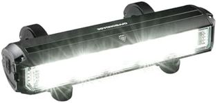 OFFBONDAGE Super Bright Bike Light Bar for Ebike, 2600 Lumens High-Power Front Light with 8000mAh Battery & Device Charging Port, IPX5 Waterproof, 5 Modes for MTB, Night Off-Road, Camping