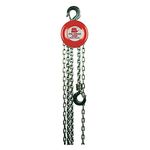 Torin TR9020 Big Red Chain Block/Manual Hoist with 2 Hooks, 2 Ton (4,000 lb) Capacity
