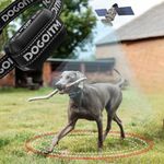 GPS Wireless Dog Fence for Outdoor Use, Pet Containment System with AI Smart GPS Signal for Most of Dogs, Waterproof and Rechargeable Electric Collar Fence with 3 Warning Modes, Range 65-3290 FT