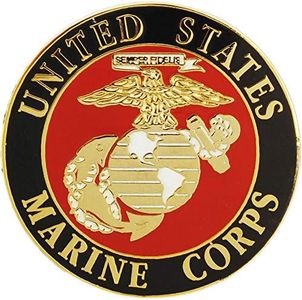 Officially Licensed United States Marine Corps USMC 1" Lapel Pin (1 Pin)