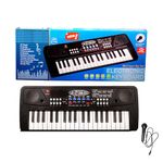 AHYRA Musical Sound Toys 37 Key Piano Keyboard Toy with Recording and Mic and Adapter for Power | 8 Rhythms 8 Tones 6 Demos Portable Electronic Keyboard Toy Beginners Age 3 to 5 Years Boys Girls