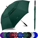 Baraida Golf Umbrella Large 62/68/72 Inch, Extra Large Oversize Double Canopy Vented Windproof Waterproof Umbrella, Automatic Open Golf Umbrella for Men and Women and Family.