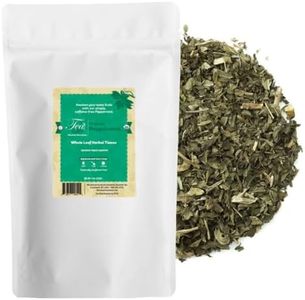 Heavenly Tea Leaves Organic Peppermint, Bulk Loose Leaf Herbal Tisane, 1 Lb. (Approx. 200 Cups) - Minty, Great For Hot Or Iced Tea, Immune & Heart Support, Gut & Digestion